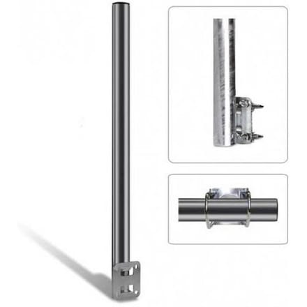 Smart SM80S Satelliet balustrade-beugel Zilver
