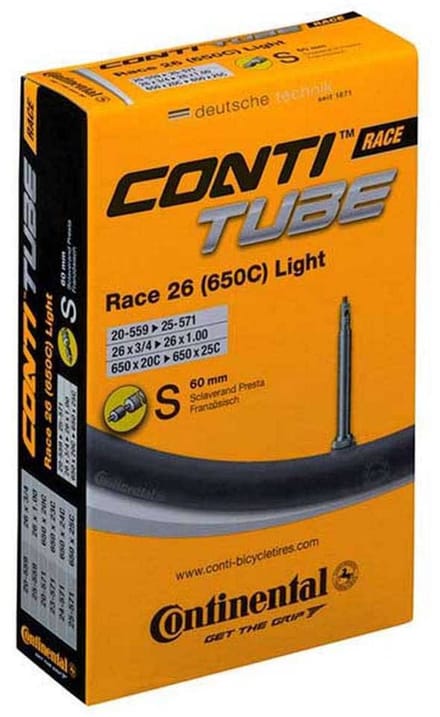 Continental Race Light Presta 60 Mm Binnenband Transparant 26´´ / 0.75-1.00