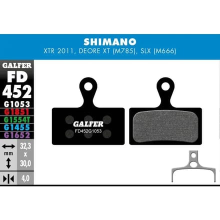 Remblok Galfer Shimano Xtr 985, Xt 785, Slx 666