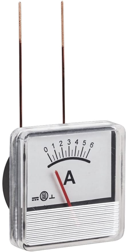 Ampèremeter 0 tot 6A - Stroomindicator - WP06