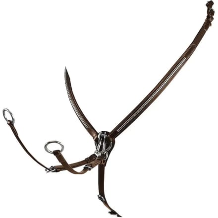 Lederen jachtcollier Equestro