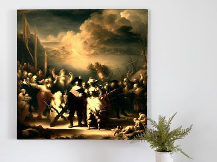 Kunstprint | Wanddecoratie | Dibond | 30 × 30 cm