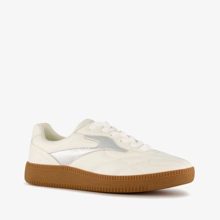 Blue Box dames sneakers wit zilver - Maat 39