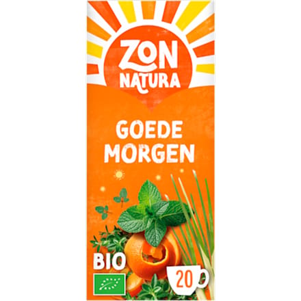 Zonnatura Thee Goedemorgen Bio - 20 stuks