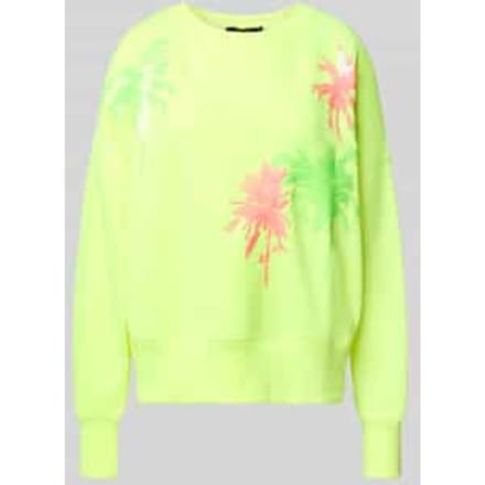 Relaxed fit sweatshirt met ronde hals