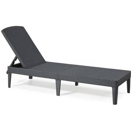 Allibert Jaipur Ligbed – 187,5x58x29cm – Grafiet