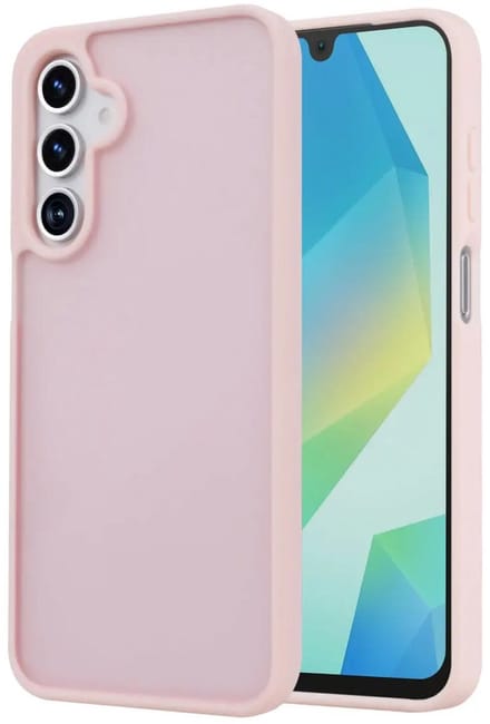 Hoesje Geschikt voor Samsung Galaxy A17 - Matte Back Cover - Roze