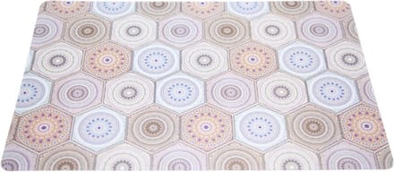 Cosy & Trendy Placemat Mozaiek Blauw 43.5x28.5cm