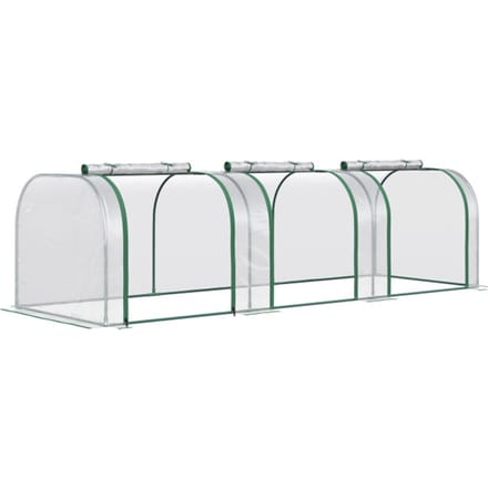 4goodz Kweekkas met Raam 295x100x80 cm - foliekas