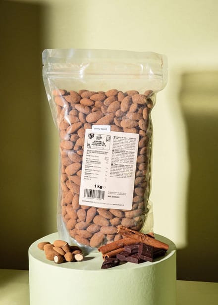 KoRo | Amandelen met pure chocolade en kaneel 1 kg