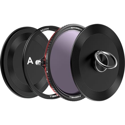 Freewell V2 magnetisch hybride VND/CPL 3-7 stops filter - digitale camera's Premium kwaliteit verstelbare VND- en CPL-filtercombinatie
