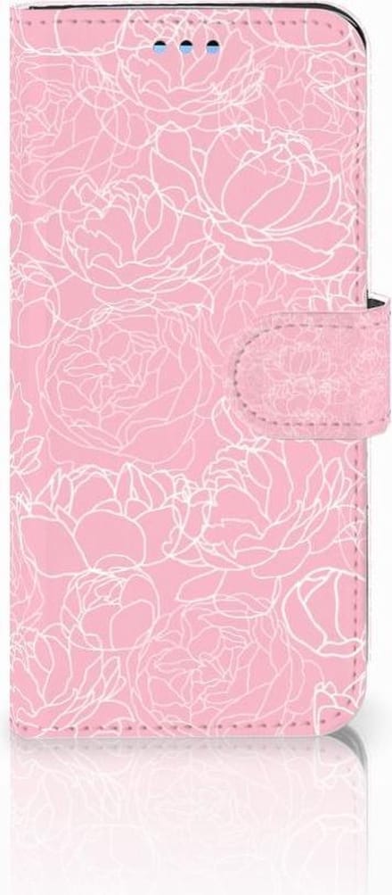 Samsung Galaxy S9 Hoesje White Flowers