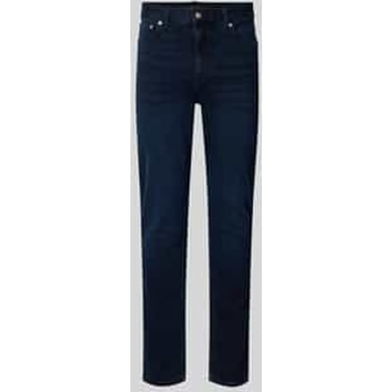 Slim fit jeans van katoenmix