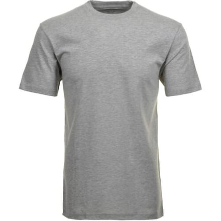 Ragman T-Shirt Uni Round Neck Single Jersey 2Pack Grijs Melange / male