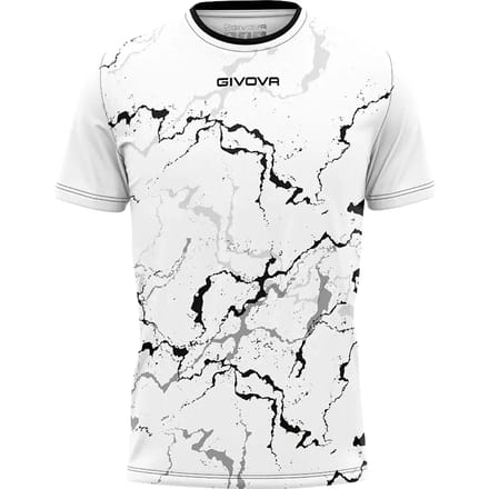 Givova Graphite T-shirt Met Korte Mouwen Wit M Man