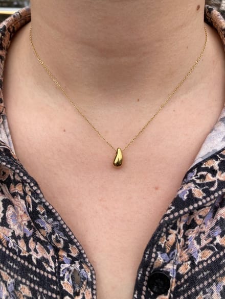 Go Dutch Label Collier haily drop Zilver