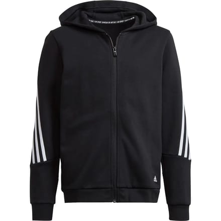 Junior Hoodie adidas Future Icons 3-Stripes Full-Zip