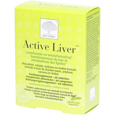 New Nordic Active Liver 60 Gecomprimeerde tabletten