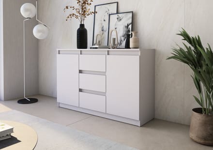 Pro-meubels - Dressoir Detroit - Beige - Kast - 120 cm - Opbergkast