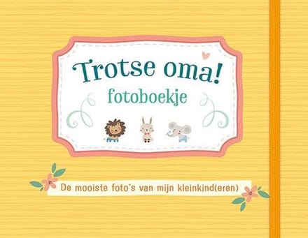 Trotse oma! fotoboekje (geel)
