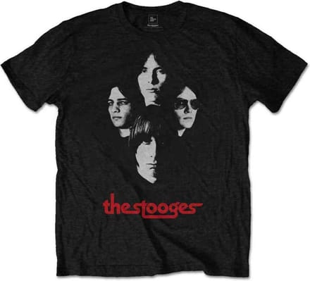 The Stooges - Group Shot Heren T-shirt - S - Zwart