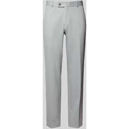 slim fit stoffen broek met viscose model 'Paco'