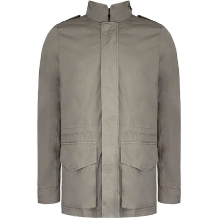Hackett Londen Field Heren Zand Jas