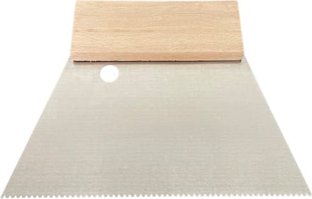 Lijmkam 18 cm breed A2 (fijn) tbv PVC