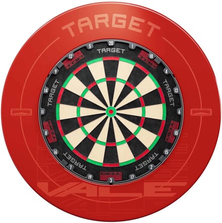 Target TOR Dartbord + Target Vale Surround - Dartset