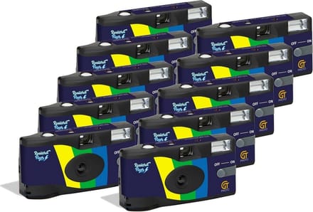GTPHOTO Compacte Camera Realishot Flash 27 Opnames – Set van 10