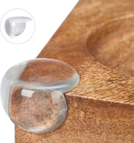 hoekbeschermers baby - set van 2 - meubels - tafel - transparant