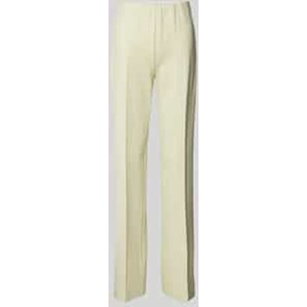 Regular fit stoffen broek met persplooien, model 'ALIVE'