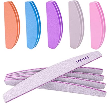 Nagelvijl en buffer set - 10 stuks voor manicure en nagelverzorging