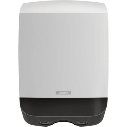 Handdoekdispenser Katrin medium wit 77410