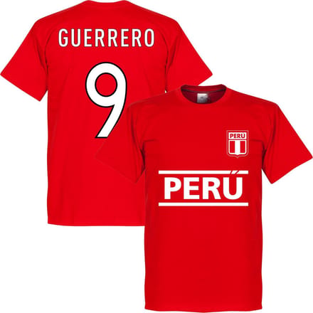 Peru Guerrero 9 Team T-Shirt - L