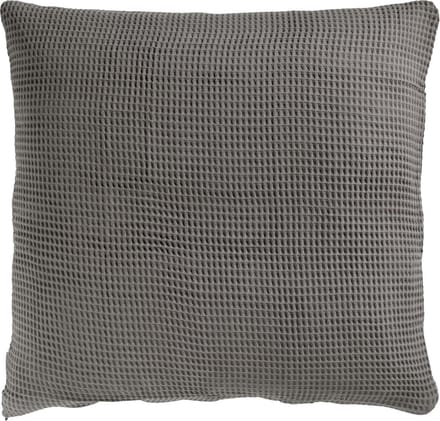 Heckettlane Wafel Kussensloop - Antraciet - 80x80cm - Antraciet