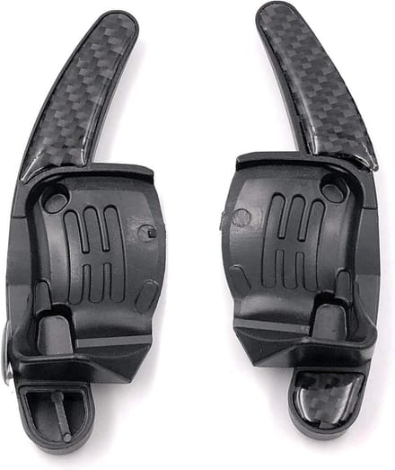 Onlineworld2013 schakelpeddels Shift Paddle voor Golf 5 Golf 6 (ook gti) Amarok Beetle Eos Sharen T5 Scirocco 08 carbonlook