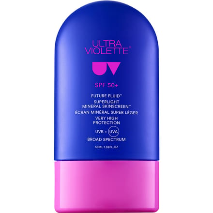 Ultra Violette Future Fluid Spf50+ Superlight Mineral Skinscreen™ (Worth £38)
