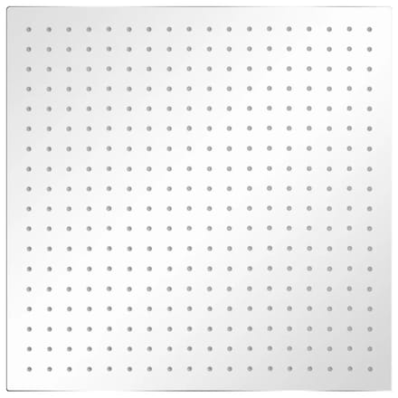 vidaXL - Regendouchekop - roestvrij - staal - 50x50 - cm - vierkant