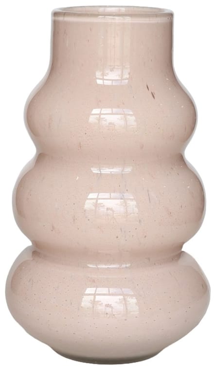 Vaas Lomami | Ivory | Mondgeblazen glas | D18xH30 cm