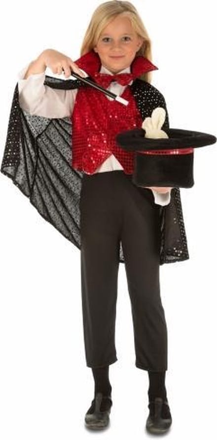VIVING COSTUMES / JUINSA - Goochelaar set met accessoires voor kinderen - 3 - 4 jaar