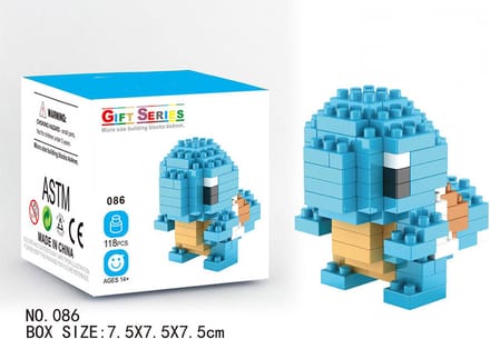 DW4Trading Nanoblocks Miniblocks 23 - Bouwset stenen - 118 stuks - Compatibel met grote merken