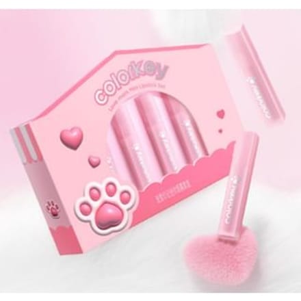COLORKEY - QiXi Mini Lip Tint Gift Set #Mini Lip Tint - 1 Set