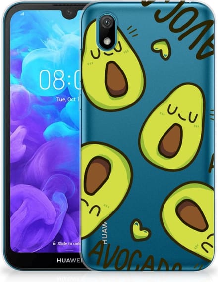 Huawei Y5 (2019) Telefoonhoesje met Naam Avocado Singing