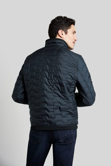 Bugatti Herren Blouson met moderne opstaande kraag
