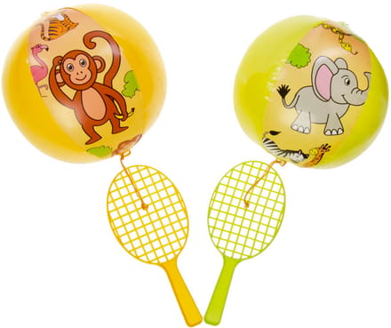 Duckiez Tapbal Wilde Dieren - 12 stuks