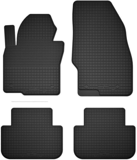 Wielganizator BasicProtect Serie - Rubber Automatten - 1,5 cm Rand - Geschikt voor Alfa Romeo Stelvio Q4 (4WD) SUV