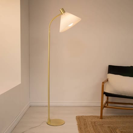 Markslöjd Vloerlamp Mira, messing