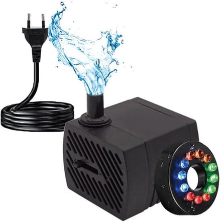 Allecto - Mini Waterpomp - Ultra Stille Submersible Pomp - 350 L/h