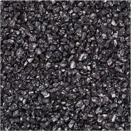 Glasblokken, 2-4 mm - Hematiet